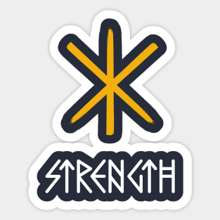 Viking Strength Rune Sticker